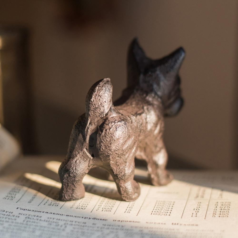 Cast Iron Scottish Terrier Dog Minifigure