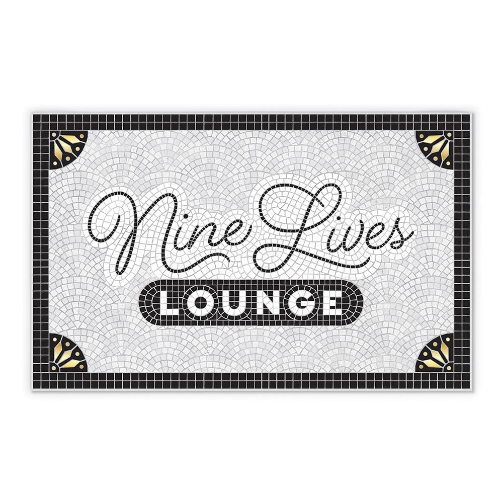 Howligans Pet Placemat Nine Lives Lounge