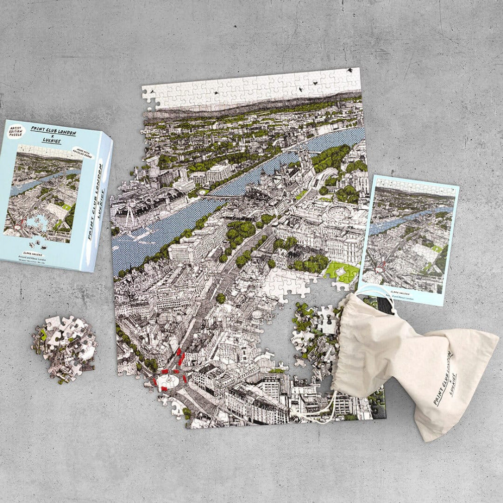 Luckies Print Club Around and About London Puzzle