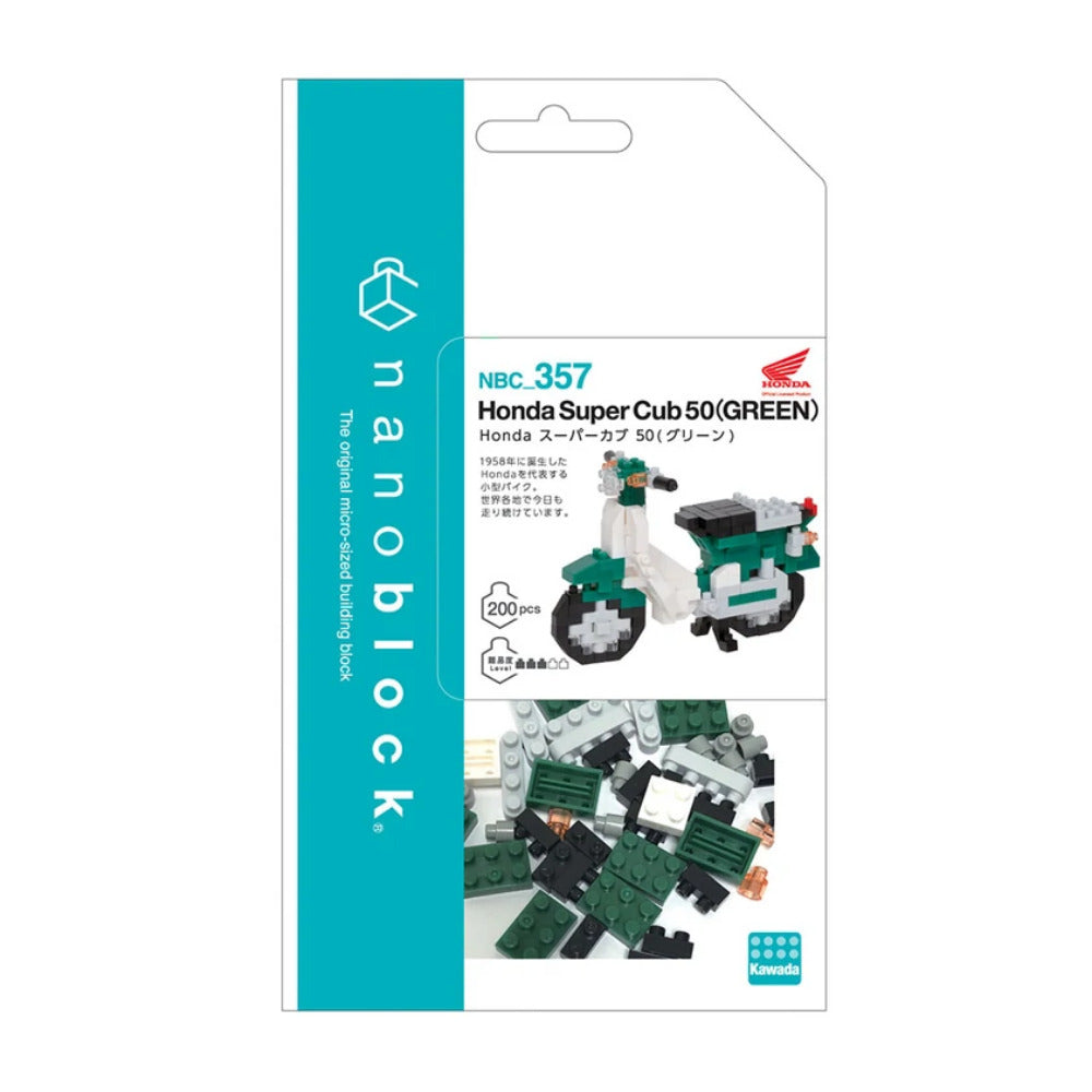 Nanoblock NBC_357 Honda Super CUB50 Green