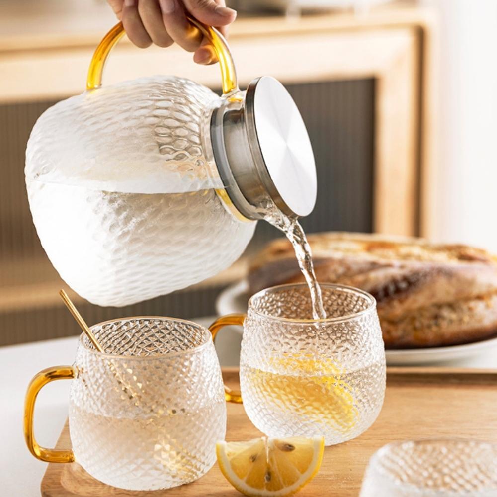 Christie Frosted Glass Water Jug 1.8L