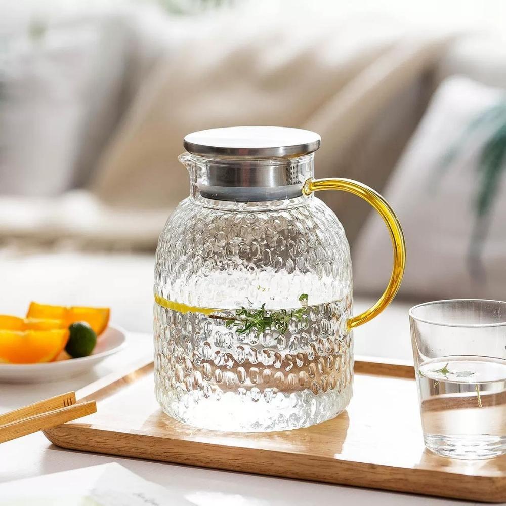 Christie Frosted Glass Water Jug 1.8L