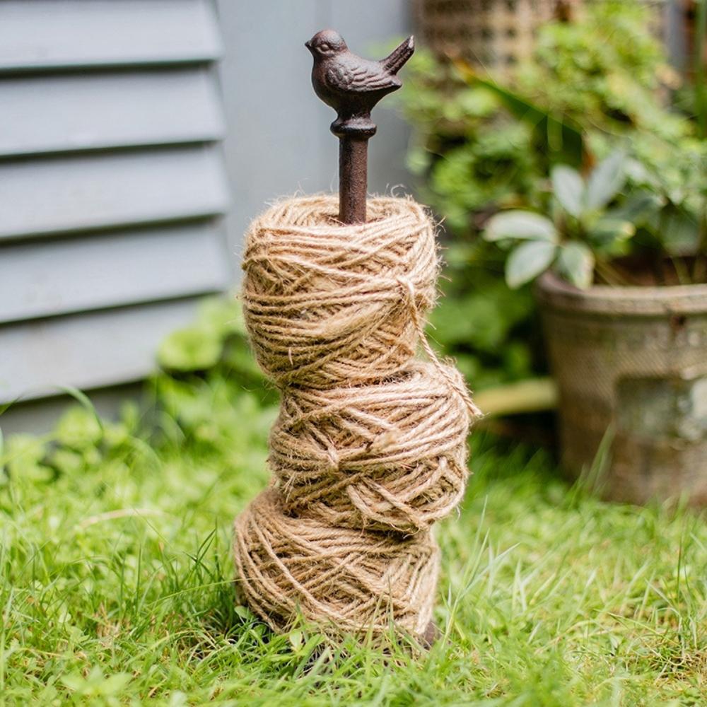 Vintage Cast Iron Kitchen Roll Holder - Bird