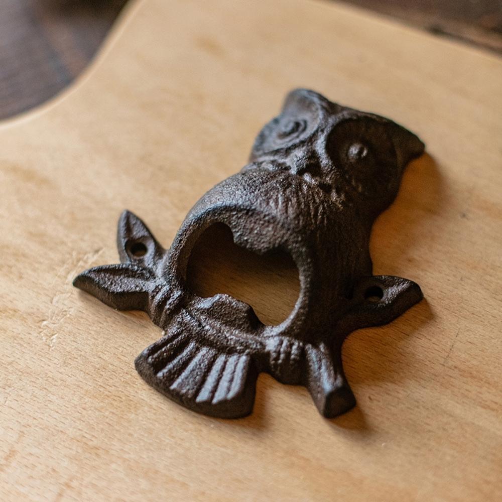 Cast Iron Owl Bottle Opener