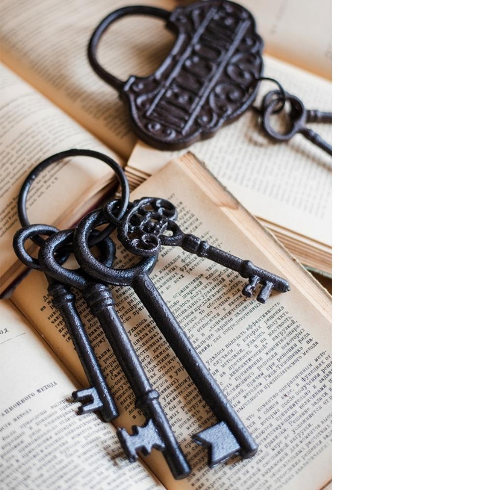 Vintage Cast Iron Wind Chime Keys