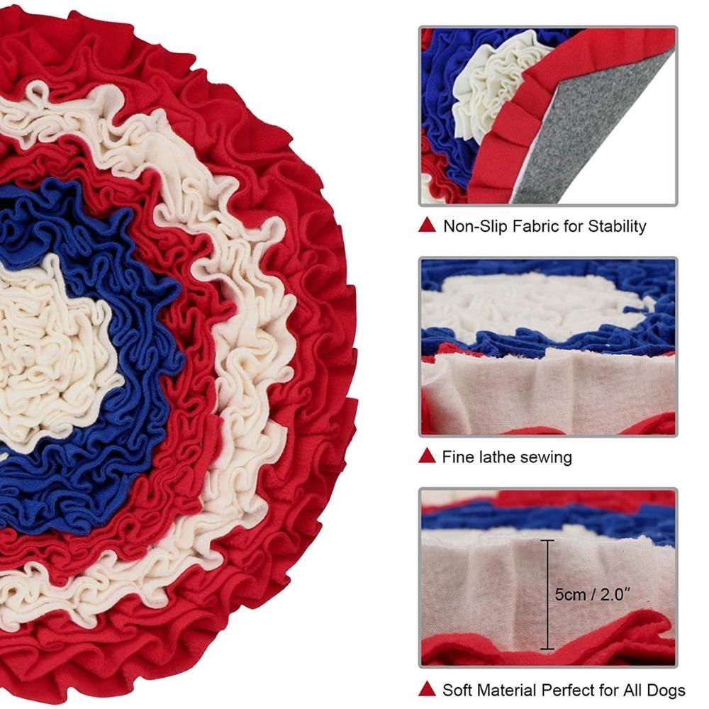Paw Fun Snuffle Feeding Mat 45cm - Captain