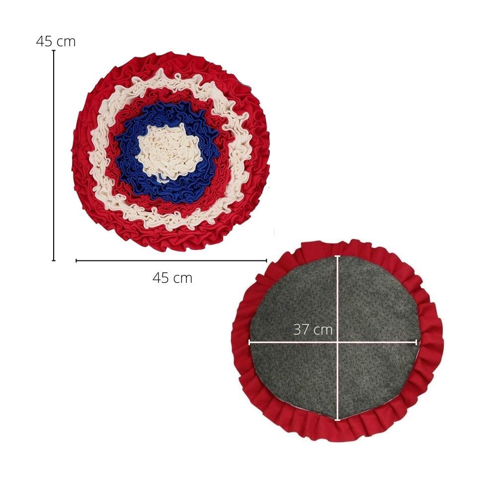 Paw Fun Snuffle Feeding Mat 45cm - Captain