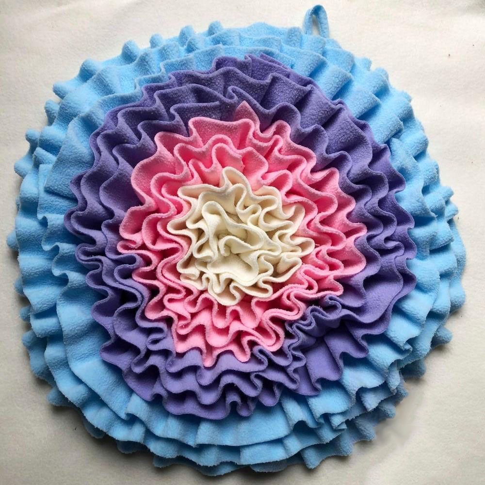 Paw Fun Snuffle Feeding Mat 50cm - Pastel