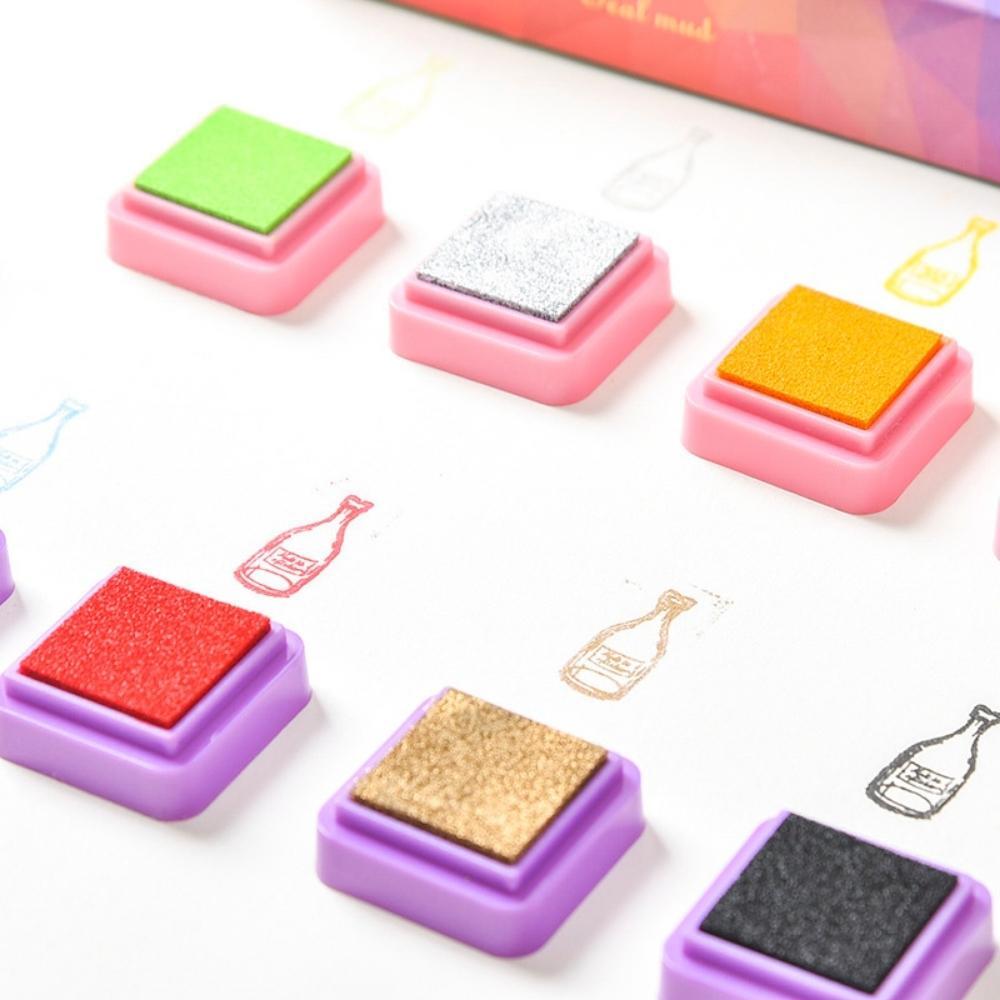 Rainbow Ink Pad Set of 16 Colours