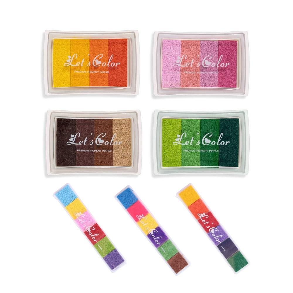 DIY Craft Stamp Ink Pad Set of 7