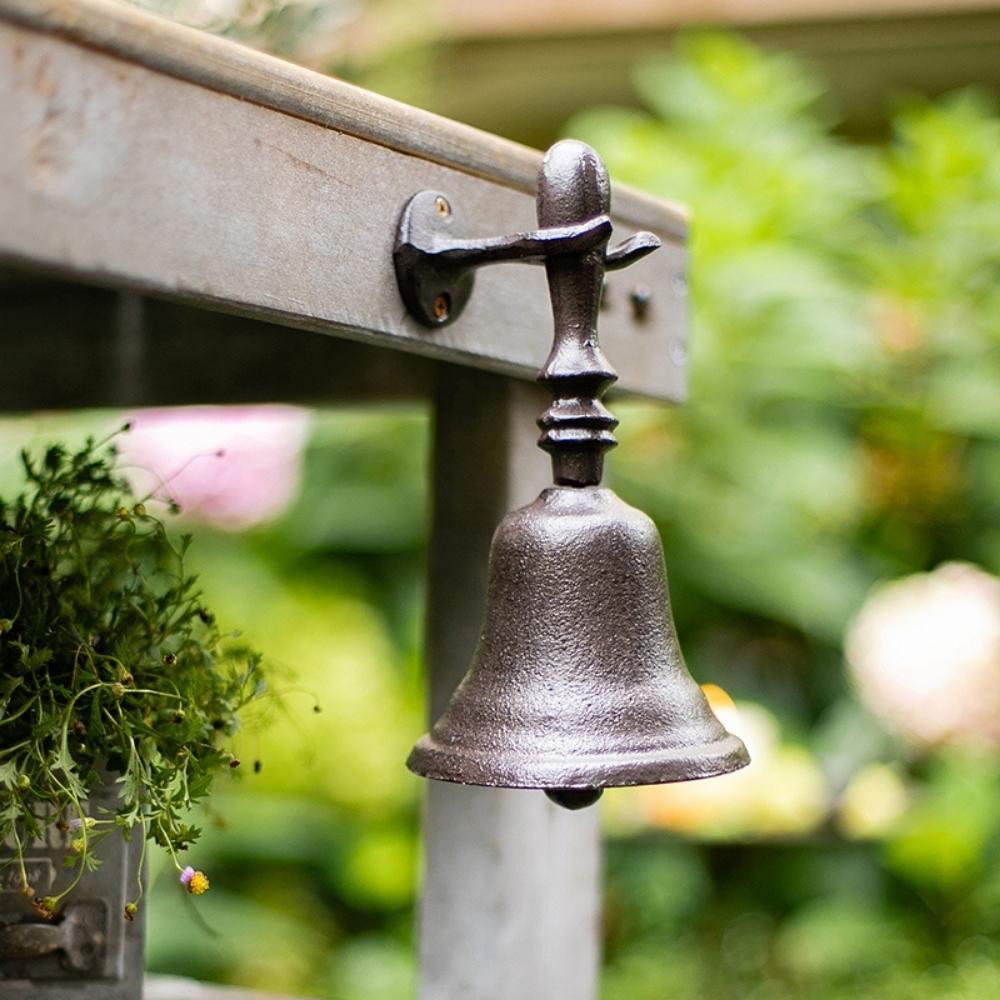 Cast Iron Garden Door Bell Wind Chime