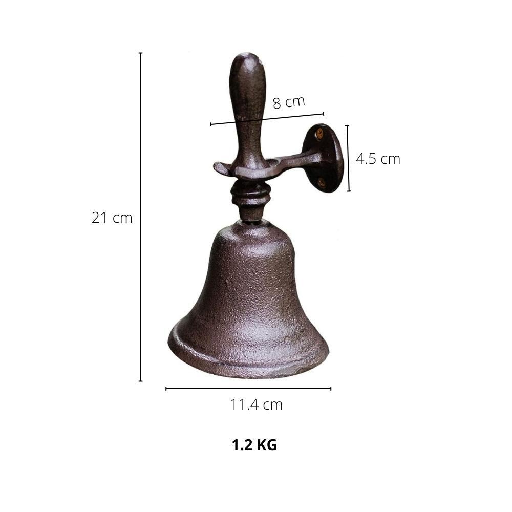 Cast Iron Garden Door Bell Wind Chime