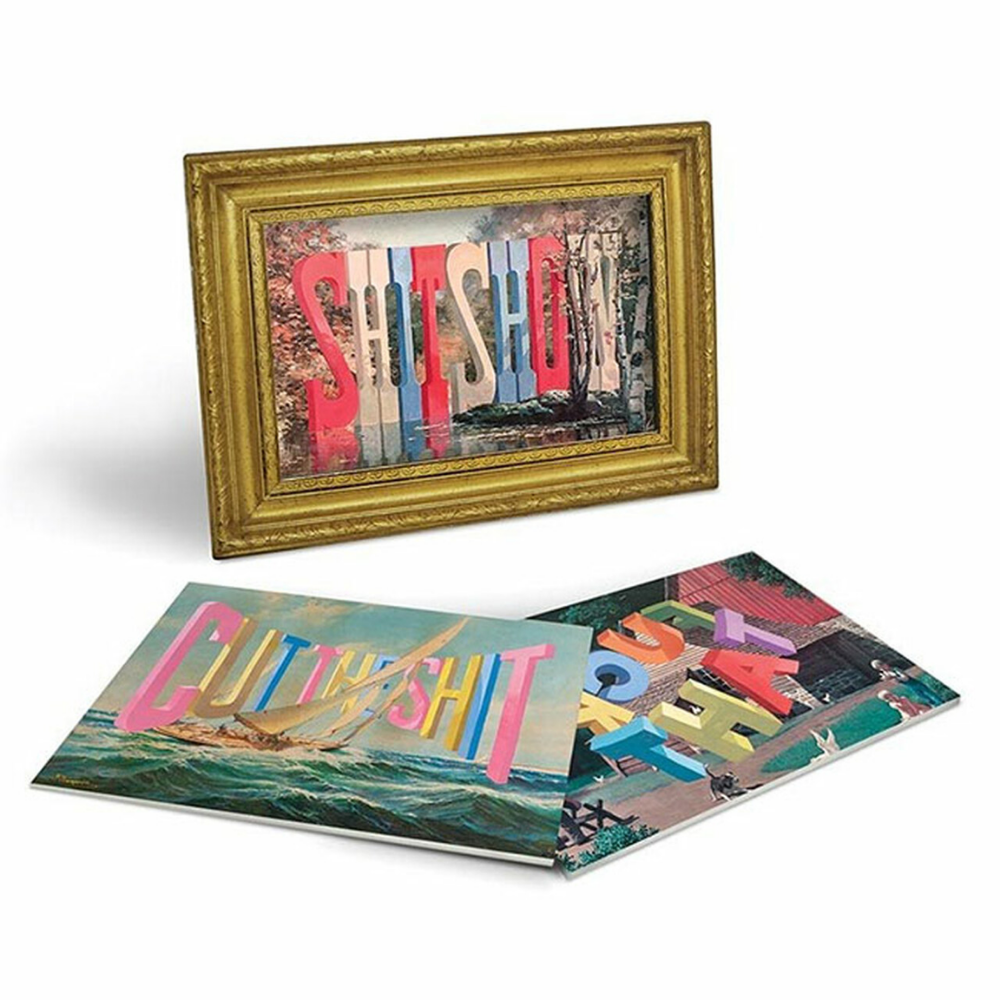 Fred Desk Art Daily Shitshow - 15 Interchangeable Art Cards by Wayne White