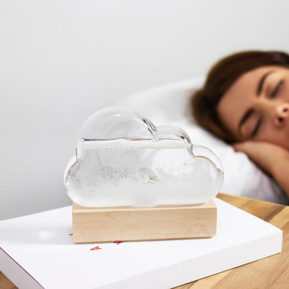 IS Gift Cloud Storm Glass Weather Station