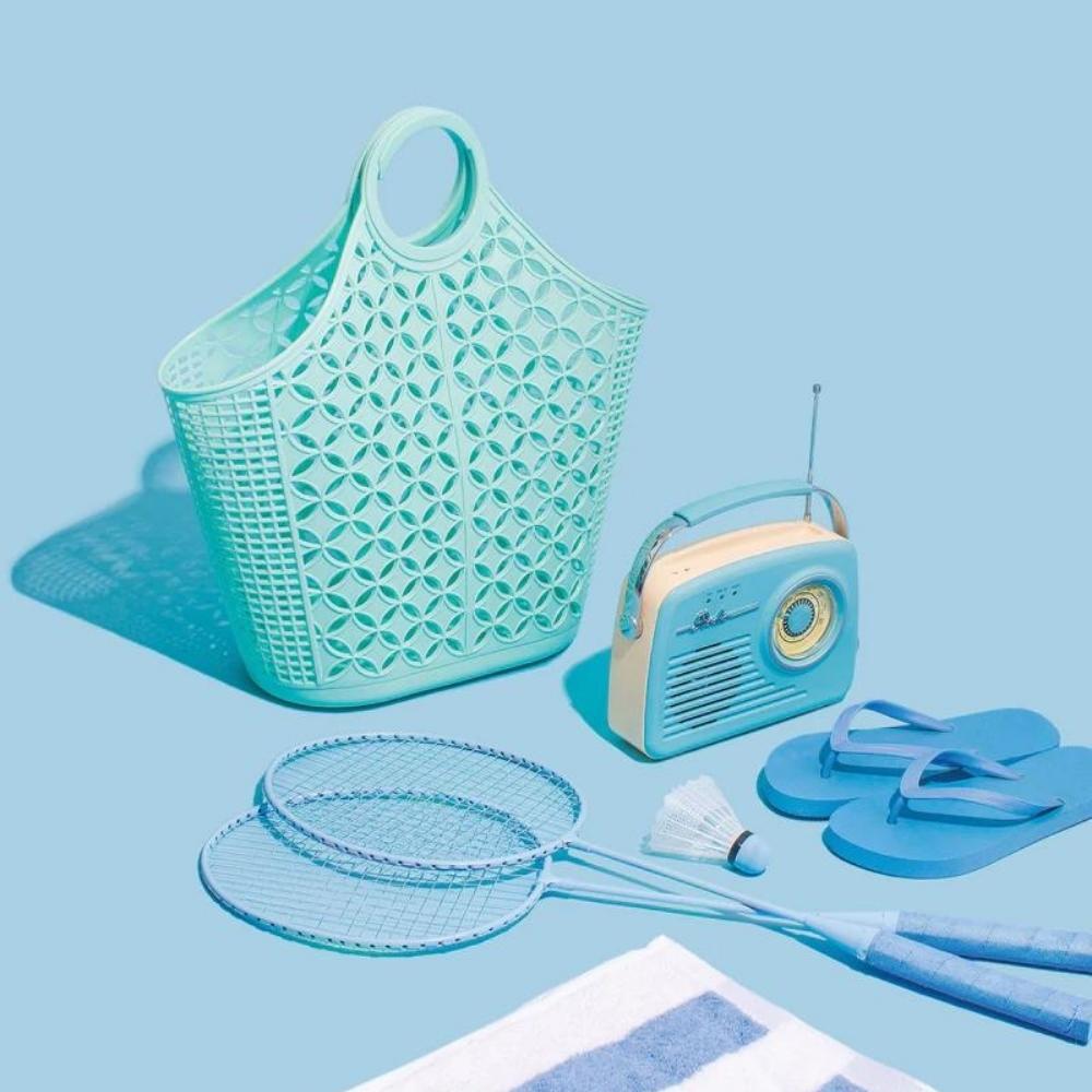 Sun Jellies Atomic Tote Blue