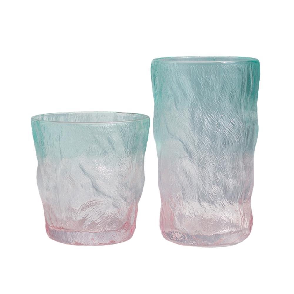Galaxy Pastel Gradient Glass Tumbler (Set of 2)