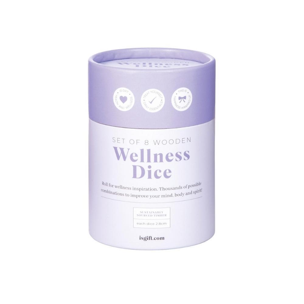 IS Gift Set of 8 Woodeen Wellness Dice