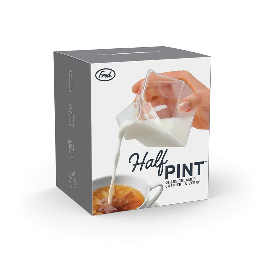 Fred Half Pint The Mini Glass Carton Creamer