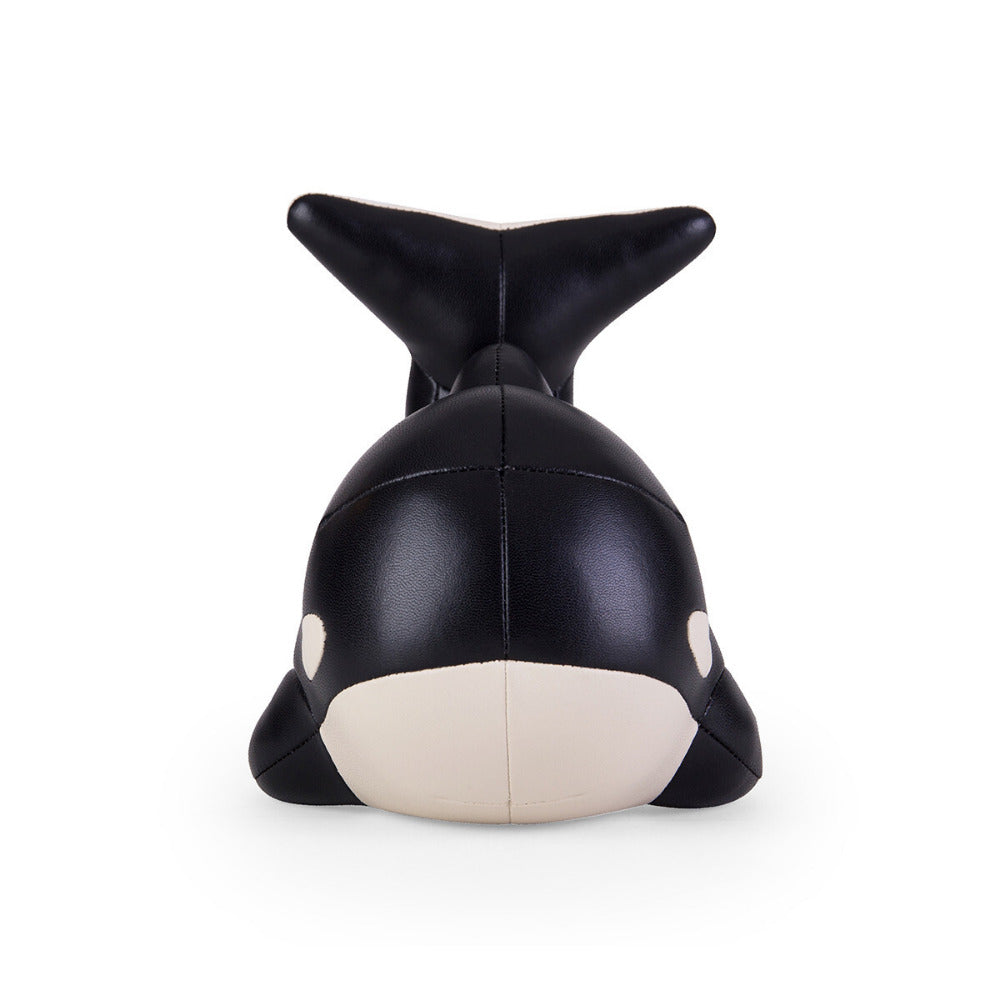 Zuny Bookend Whale Black