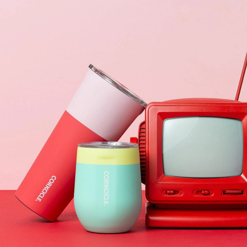 Corkcicle Colour Block Tumbler 475ml - Shortcake