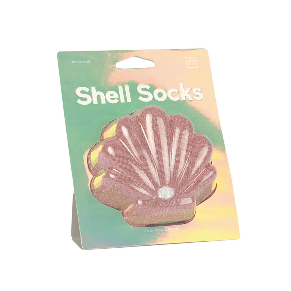 DOIY Shell Socks Pink
