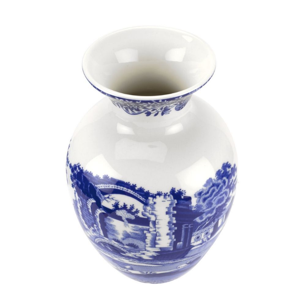 Spode Blue Italian 15cm Vase
