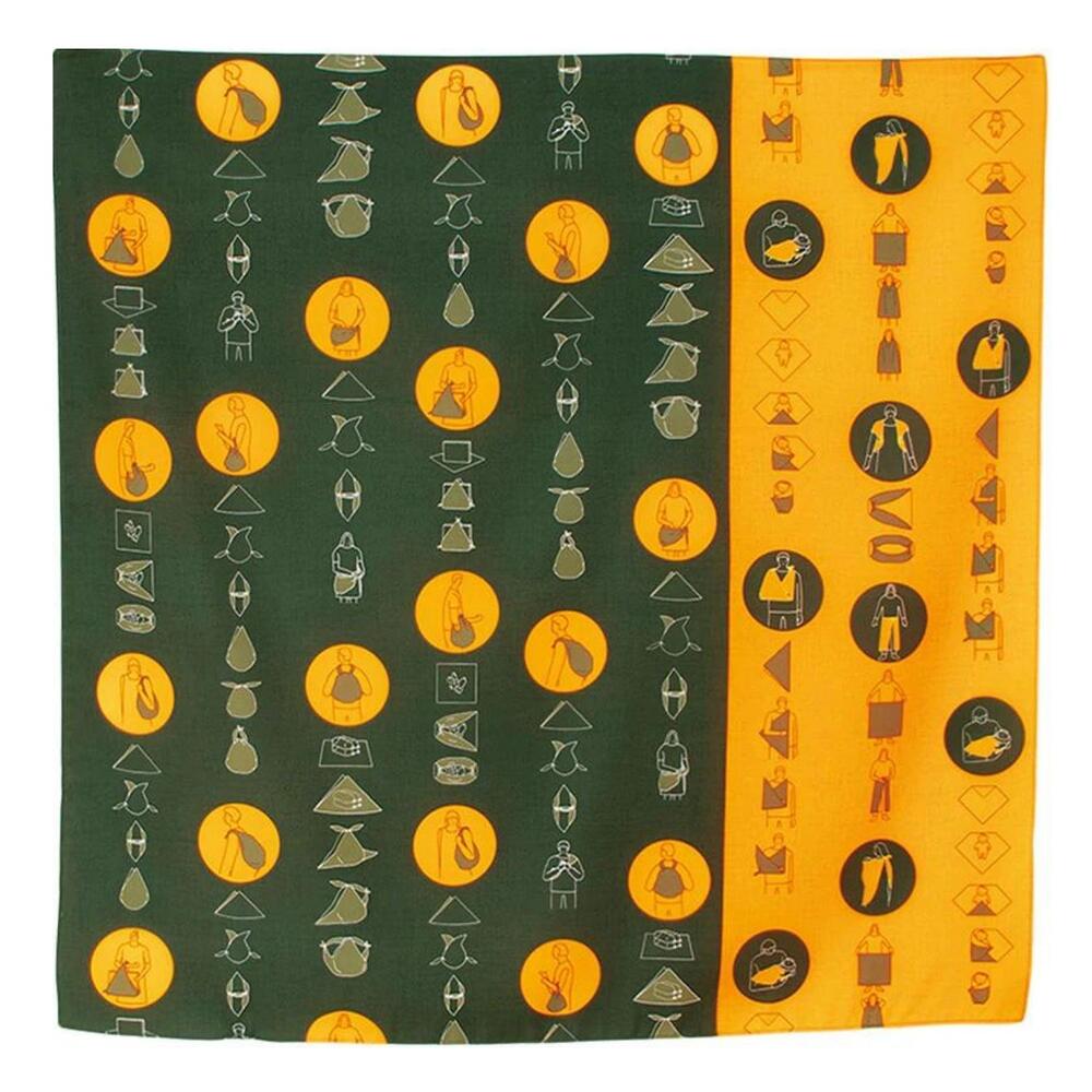 Musubi 100 Kata Kata Aquadrop Rescue Furoshiki Wrapping Cloth