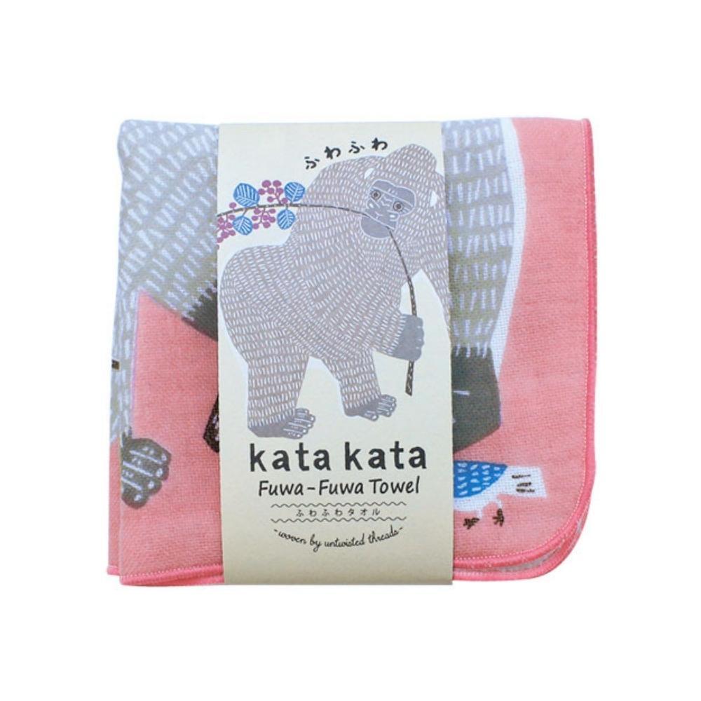 Musubi 25 Kata Kata Pink Gorilla Handkerchief