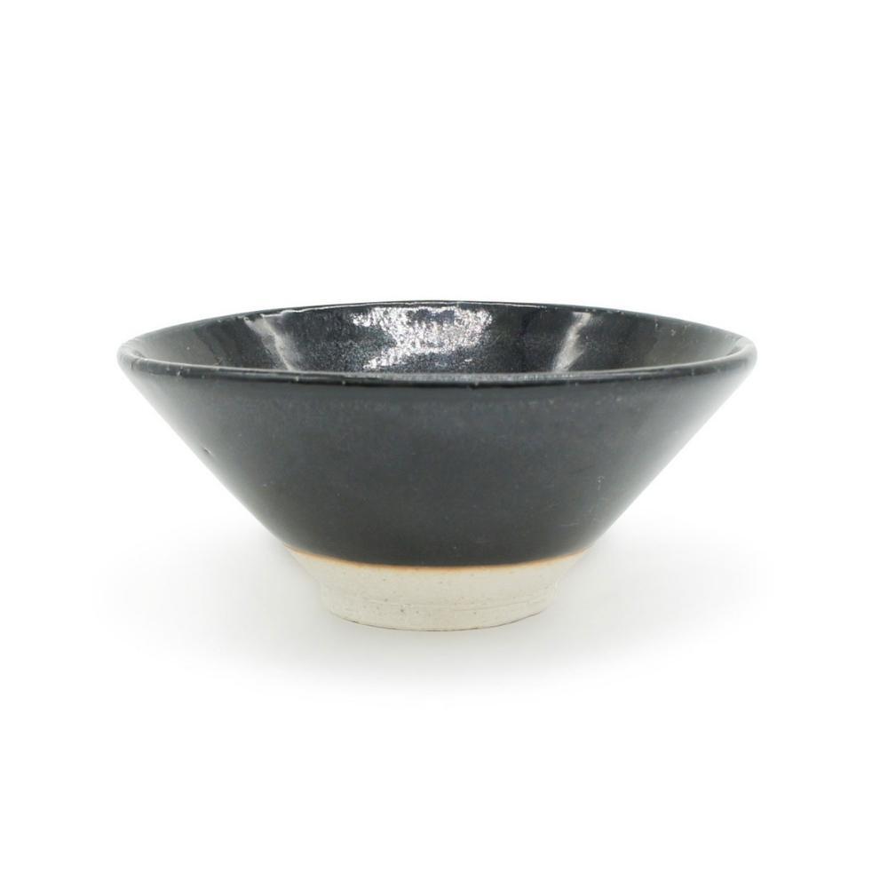 CHIPS JAPAN Heuge Rice Bowl Setoguro Black