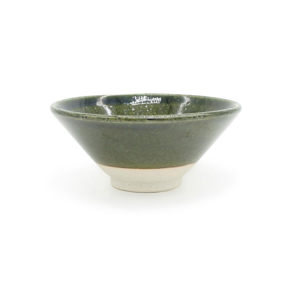 CHIPS JAPAN Heuge Rice Bowl Oribe Green