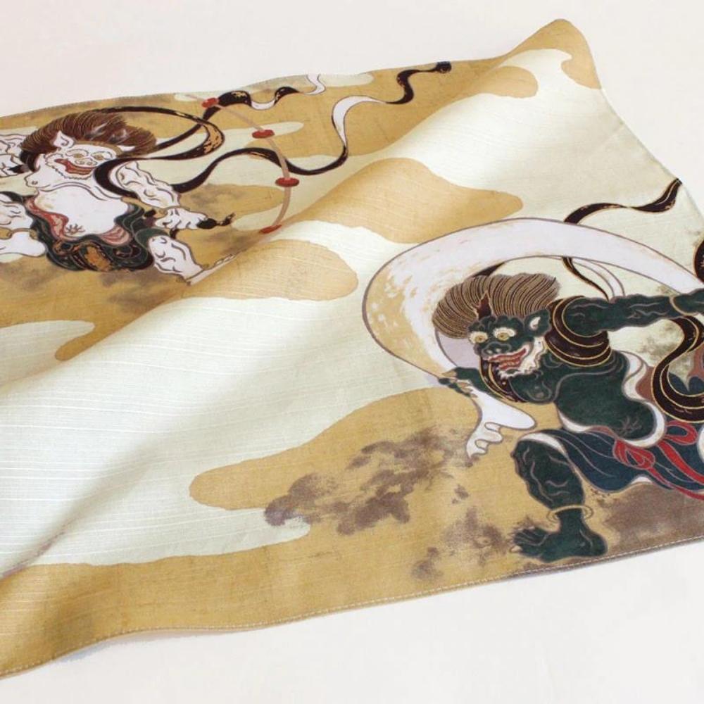 Musubi 48 Gods of Wind and Thunder Furoshiki Wrapping Cloth
