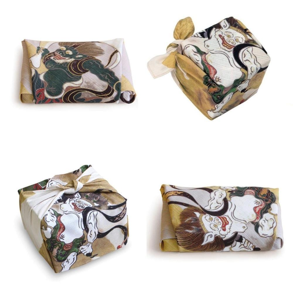 Musubi 48 Gods of Wind and Thunder Furoshiki Wrapping Cloth