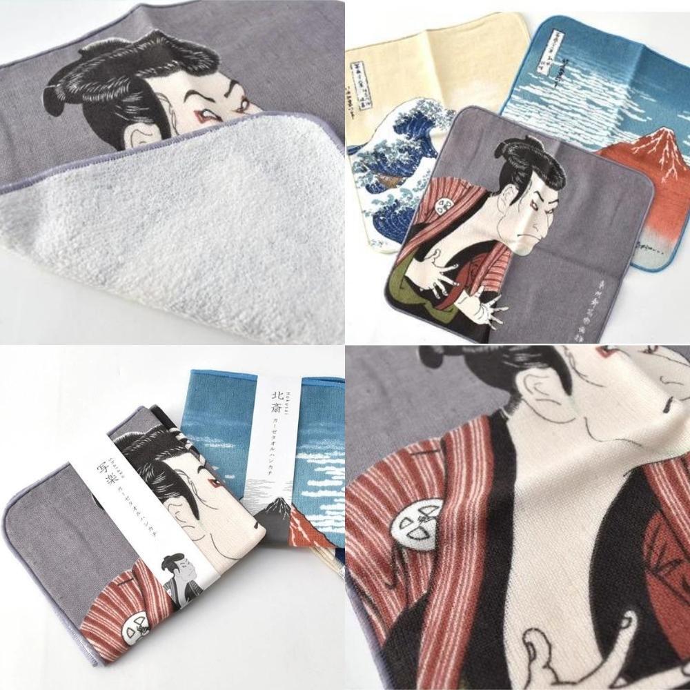 Musubi 25 Otani Onji Sharaku Handkerchief