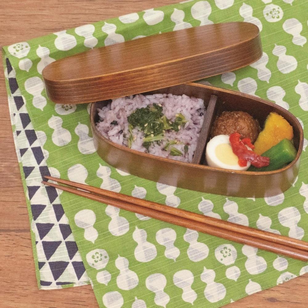Musubi 48 Fuku Green Gourd & Dragon Scale Furoshiki Wrapping Cloth