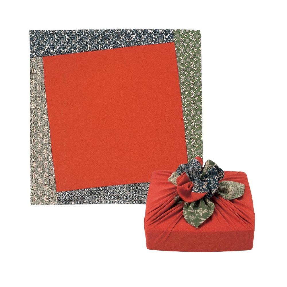 Musubi 70 Chirimen Inclined Square Composition Furoshiki Wrapping Cloth