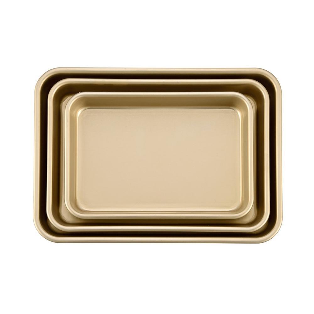 Hokuriku Aluminium Food Preparation Tray (Set of 3)