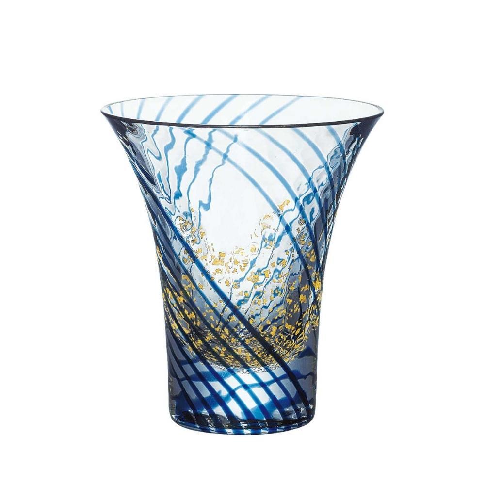 Toyosasaki Yachiyogama Suzumi Ai Blue Sake Cup 80ml