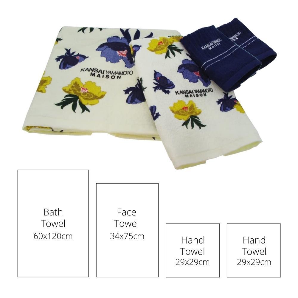 Imabari Kansai Yamamoto Maison Fleur Towel Set