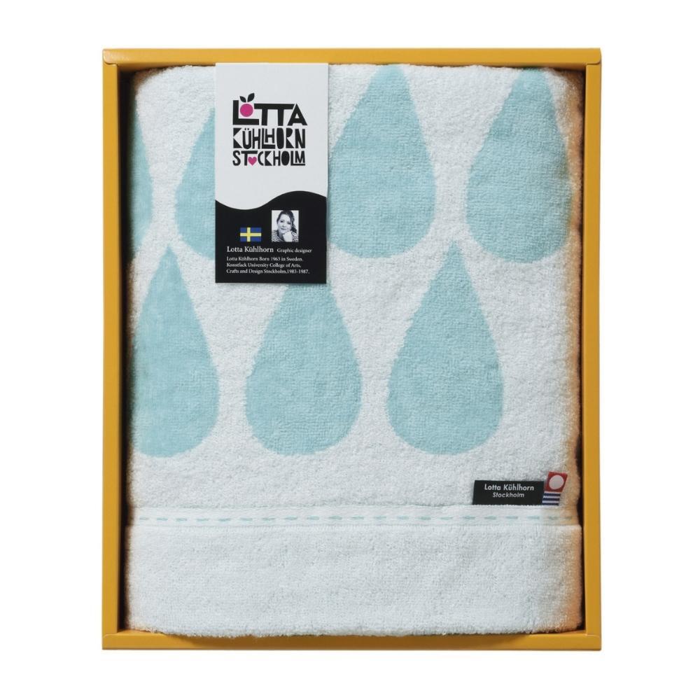 Imabari Lotta Kuhlhorn Bath Towel Blue/Yellow