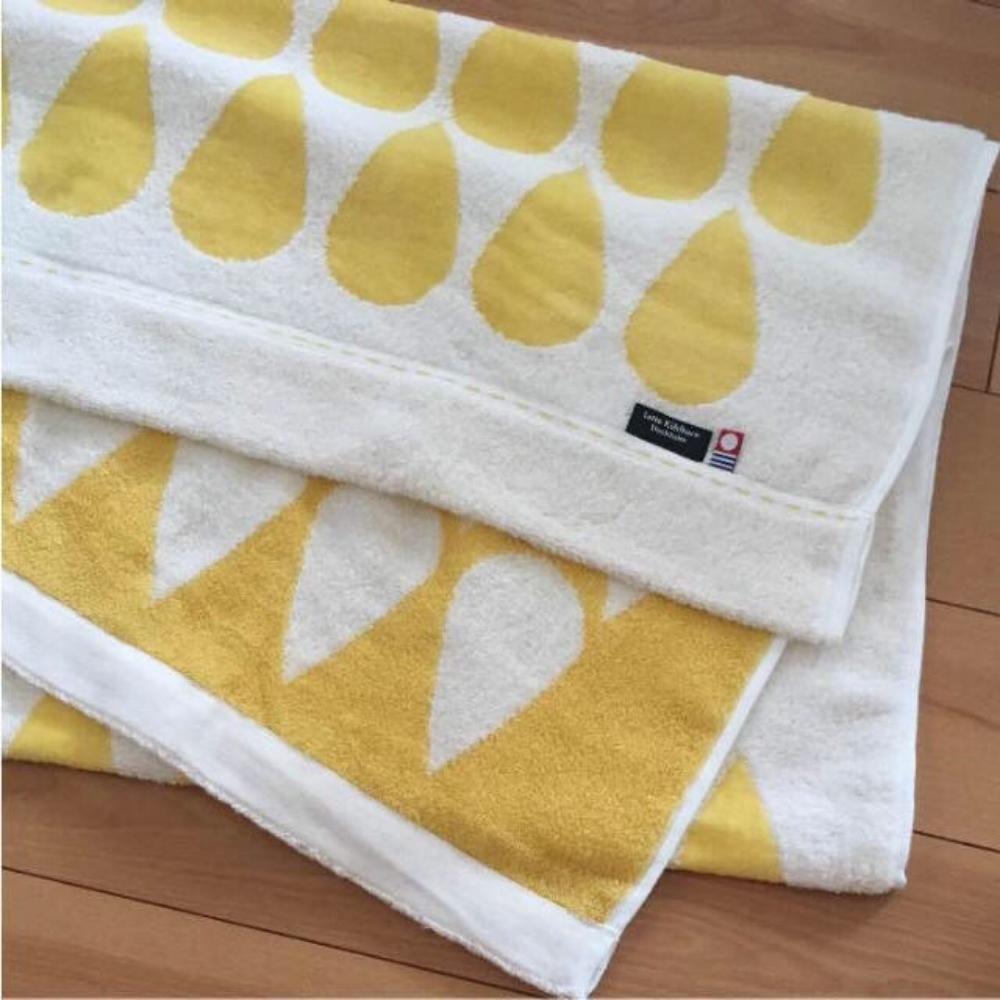 Imabari Lotta Kuhlhorn Bath Towel Blue/Yellow