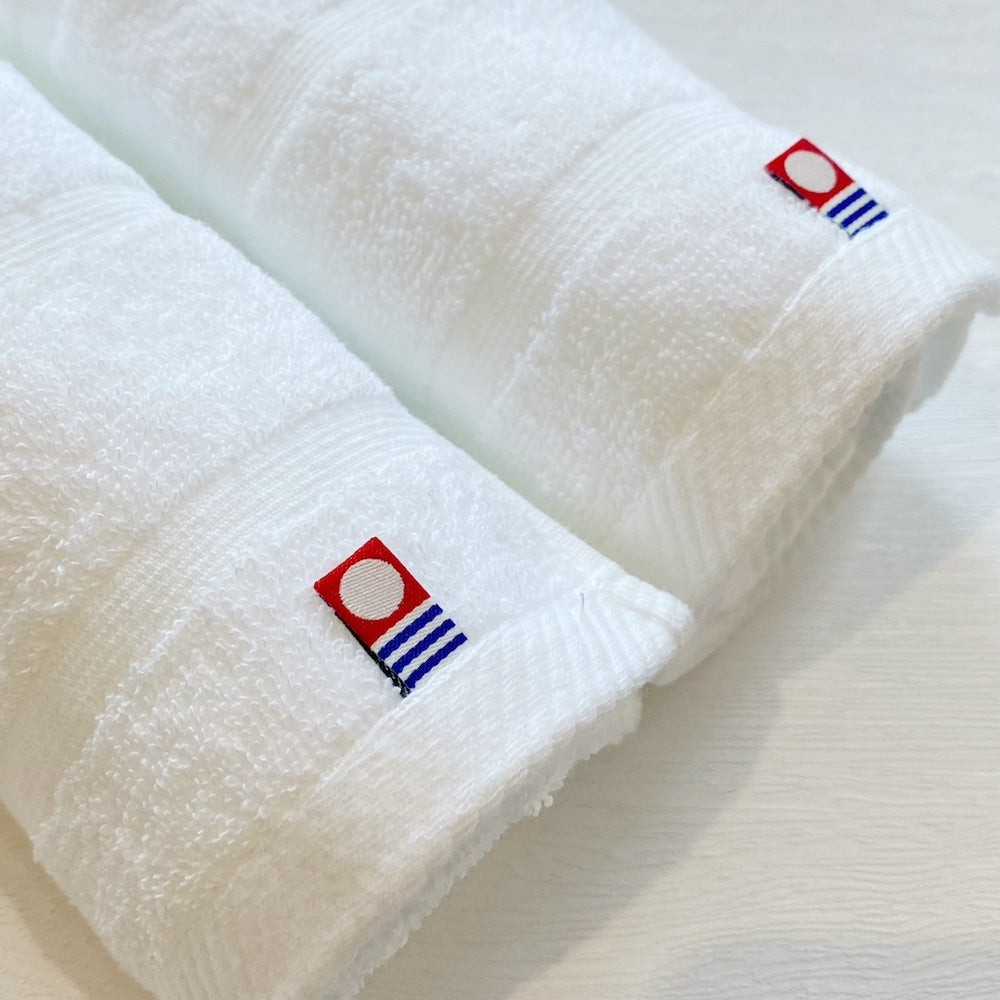 Imabari Pure White Face Towel Set (Set of 2)