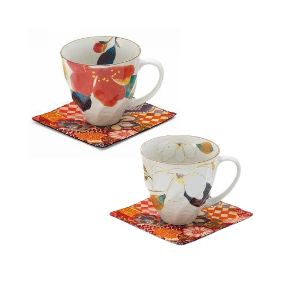 And Ai Hanakairo Coffee Mugs & Coasters (Set of 2)