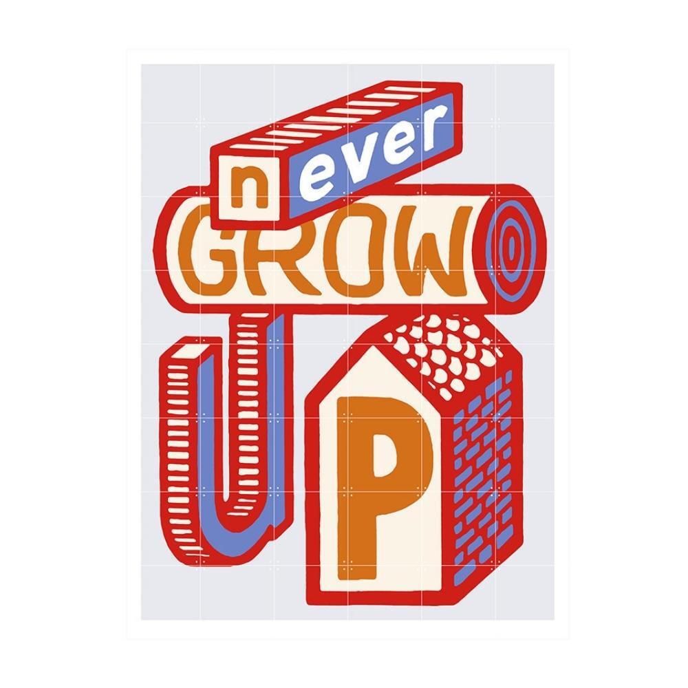 IXXI Never Grow Up Wall Art 120x160cm