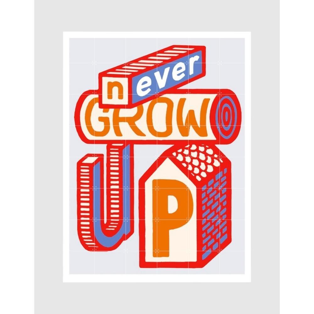 IXXI Never Grow Up Wall Art 120x160cm