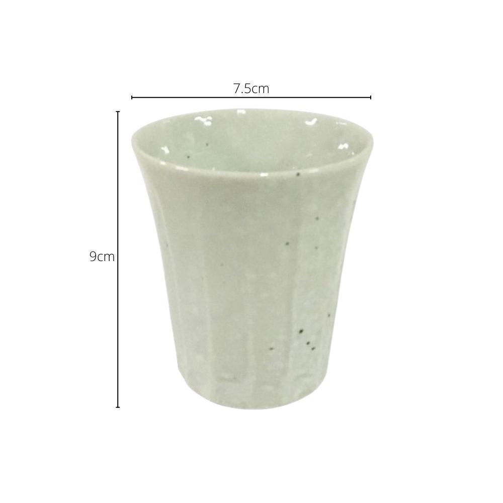 Minoru Pottery Wanagomi Yunomi Tea Cup (Set of 2)