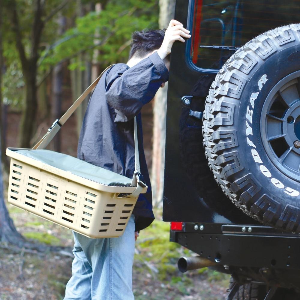 Post General Camping Cooler Bag for Basket - Olive