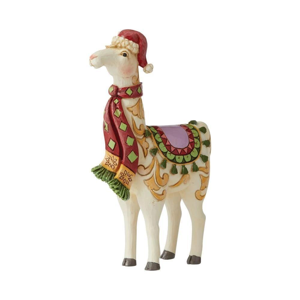 Heartwood Creek Jim Shore Pint Sized Llama With Scarf