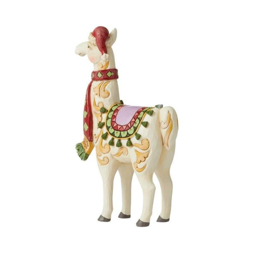 Heartwood Creek Jim Shore Pint Sized Llama With Scarf