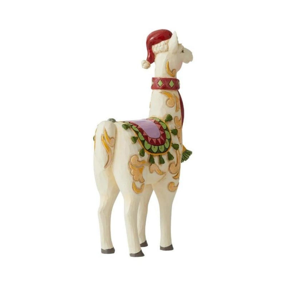 Heartwood Creek Jim Shore Pint Sized Llama With Scarf