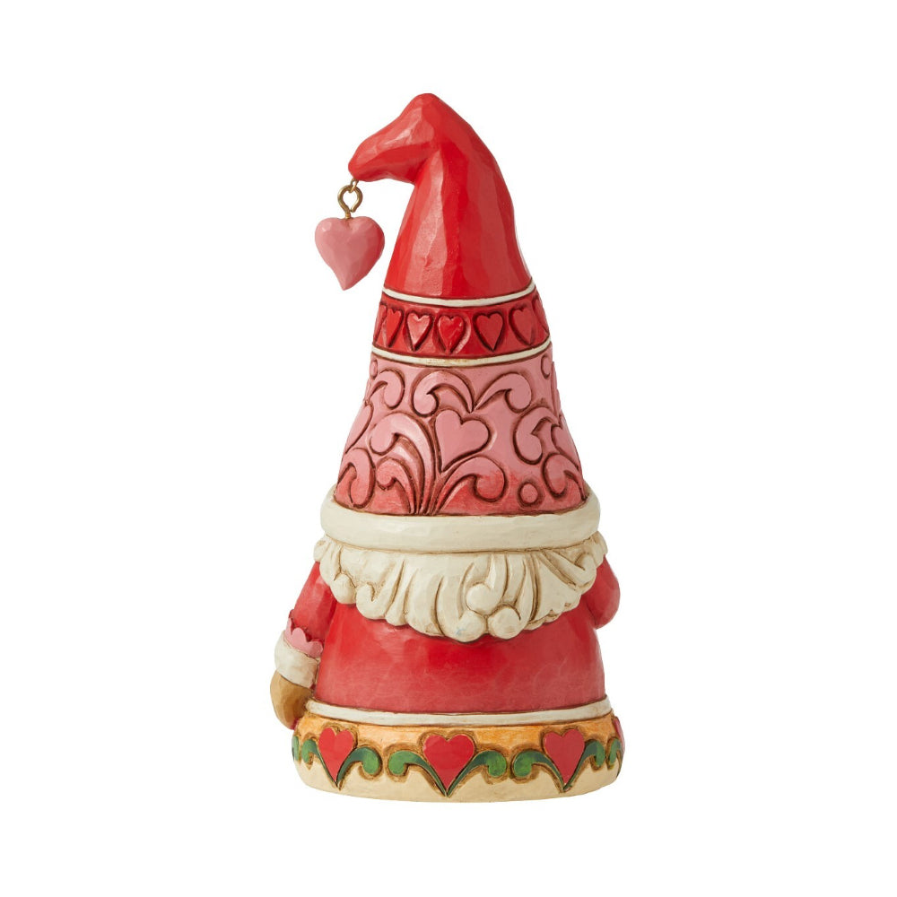 Heartwood Creek Jim Shore Love Gnome With Red Hearts Hat